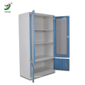 very cheap kitchen equipment furniture steel glass cabinet